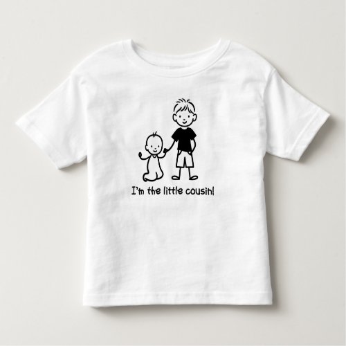 Little Cousin Stick Figures t_shirts for boys