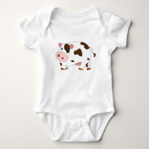 Little Cow Baby Bodysuit