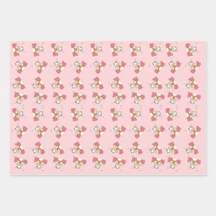 little cow wrapping paper sheets