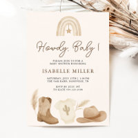 Little Cowboy Baby Shower