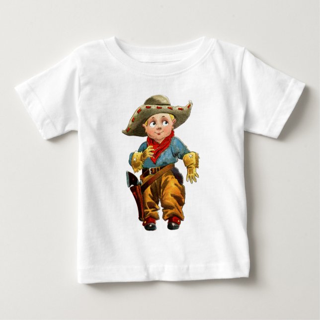 Little Cowboy Baby T-Shirt (Front)