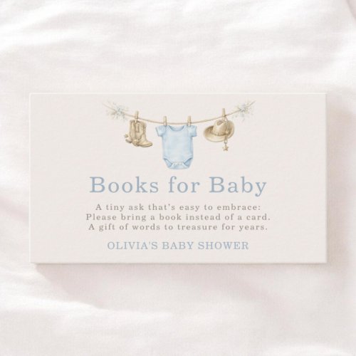 Enclosure Cards for baby showers