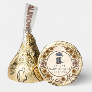 Little Cowboy Boy Baby Shower Hershey®'s Kisses®