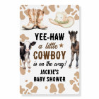 Little Cowboy Rodeo Baby Shower