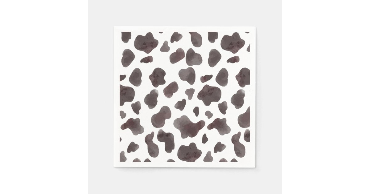 Little Cowboy Rustic Country Western Cowhide Napkins Zazzle
