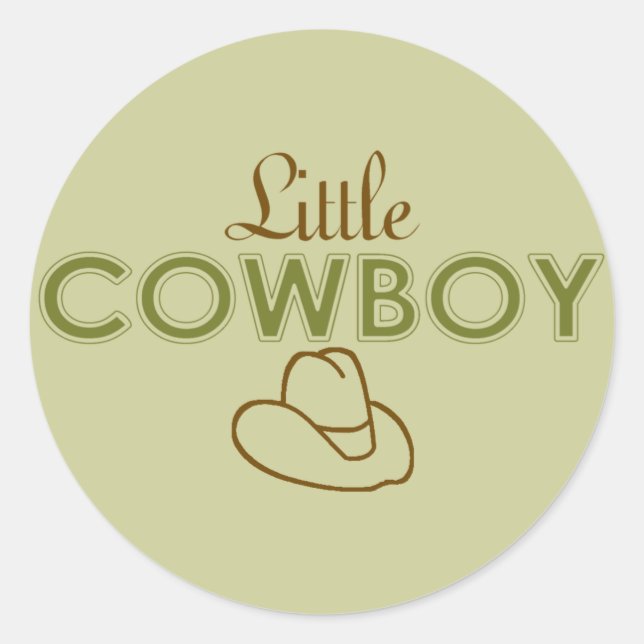 Little Cowboy Stickers (Front)