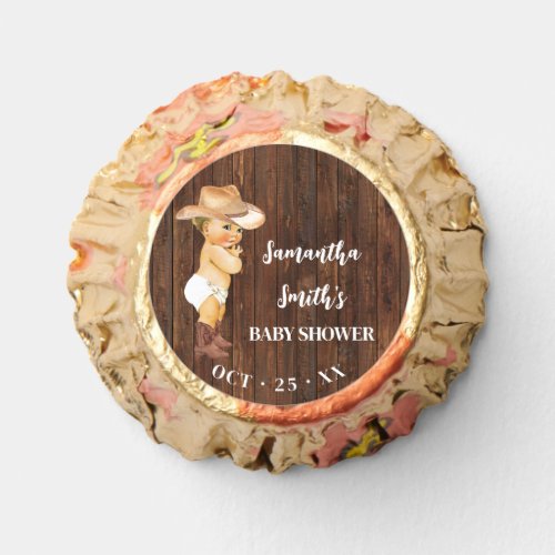 Little Cowboy Western Baby Shower Sweet Favor