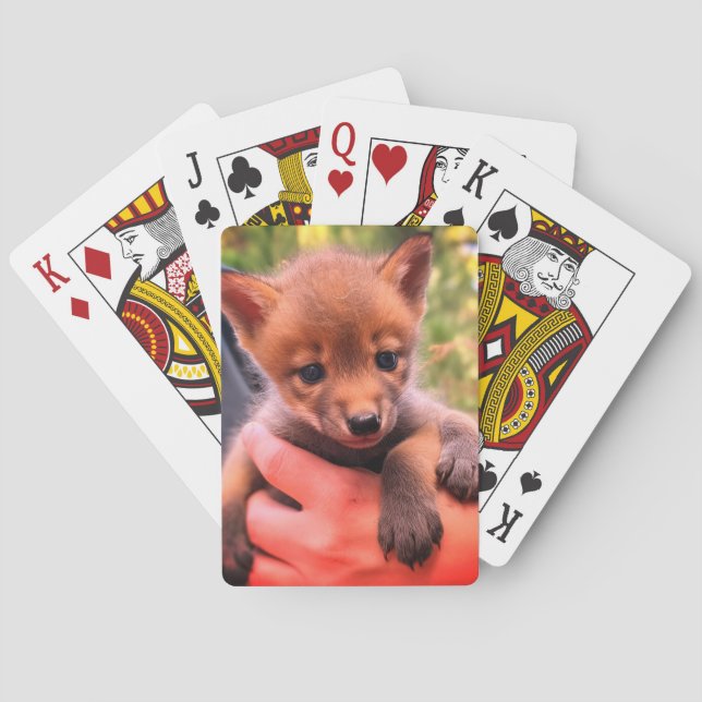Little Coyote Poker Cards (Back)