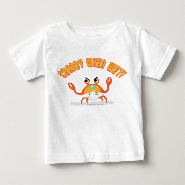 Little Crab Baby T-Shirt (Front)