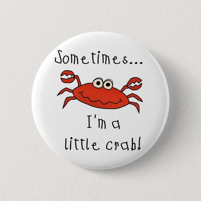 Little Crab Button (Front)