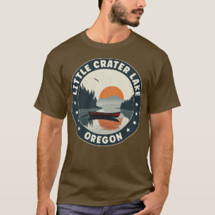 Little Crater Lake Oregon Sunset T-Shirt