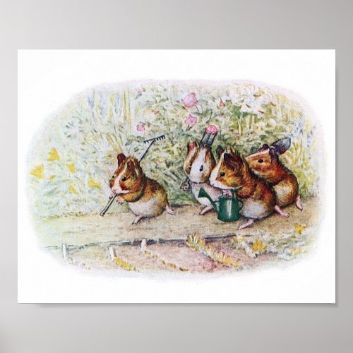 Little Critters Childrens Book Illustration Poster