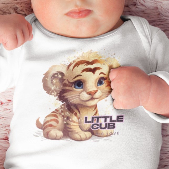 Little Cub Big Love Baby Bodysuit (Creator Uploaded)