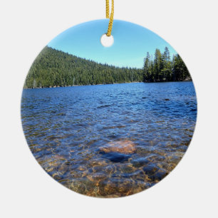 Little Cultus Lake, OR Ceramic Ornament