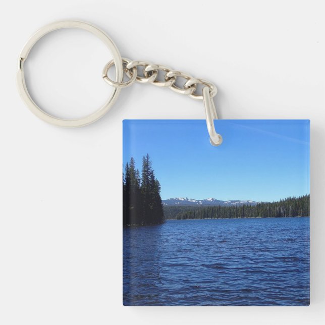 Little Cultus Lake, Oregon Keychain (Front)