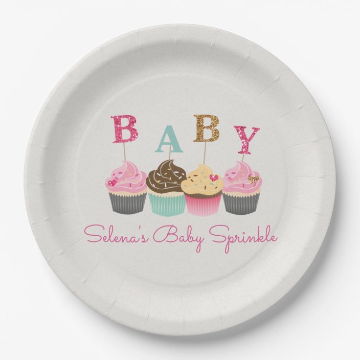 baby sprinkle plates