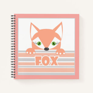 Little, curious Fox Notebook