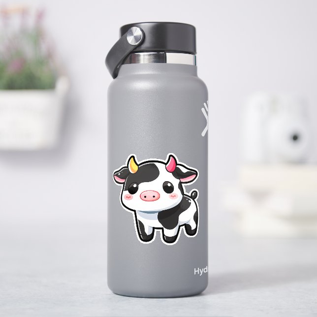 Little Cute Cow Sticker (HydroFlask)