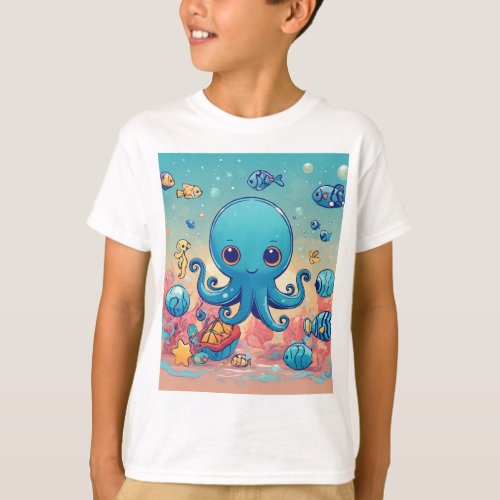 Little  cute crab t_shirt T_Shirt