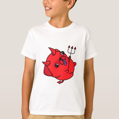 Little Cute Devil Dog T_Shirt