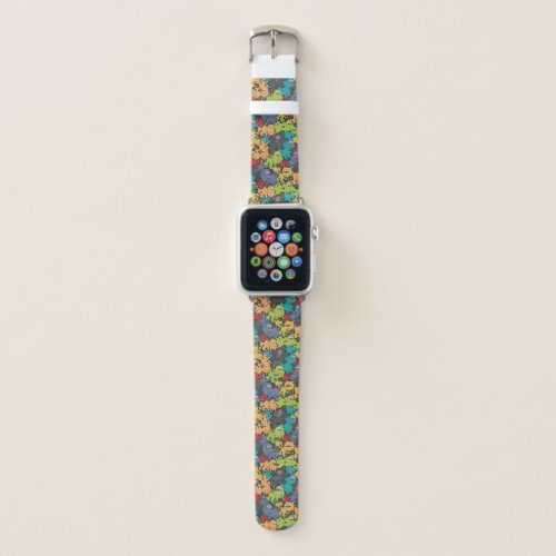 Little cute funny monsters apple watch band