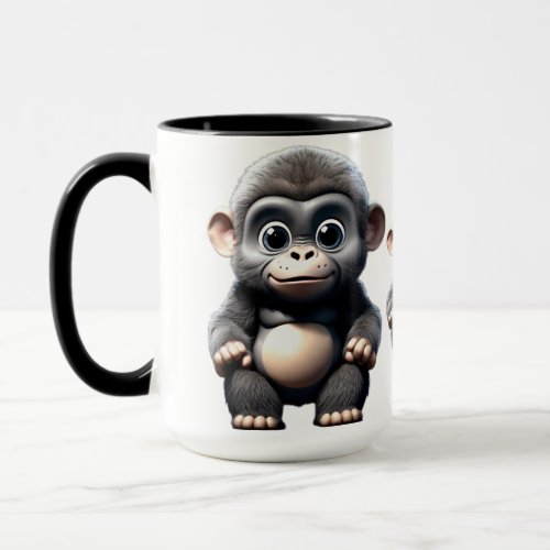 Little Cute Gorilla Mug