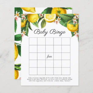 Little Cutie Baby Bingo Shower Game
