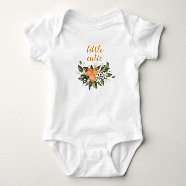 Little Cutie Baby One-Piece Little Cutie Baby Gift Bodysuit (Front)