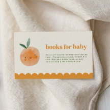 Little Cutie Baby Shower Books for Baby Card