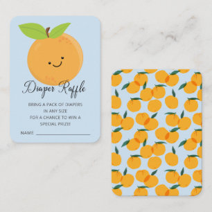 Little Cutie Baby Shower Diaper Raffle Enclosure C