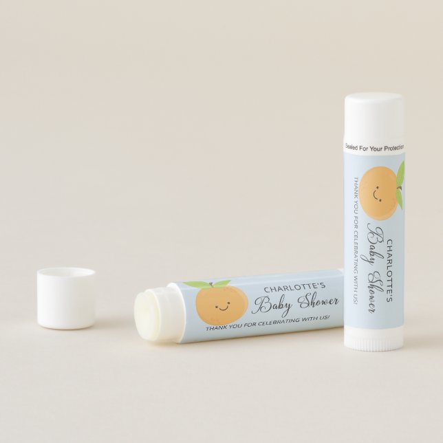 Little Cutie Baby Shower Favor Lip Balm (In Situ)
