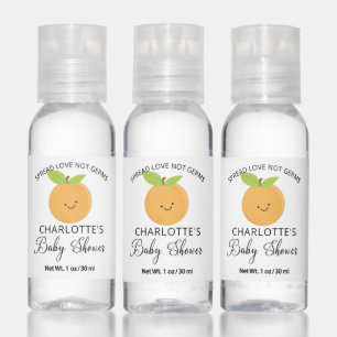 Little Cutie Baby Shower  Hand Sanitizer