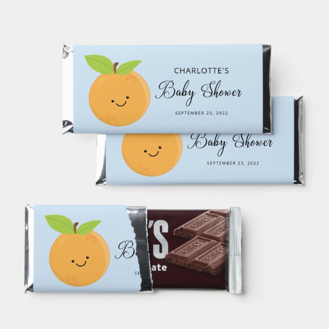 Little Cutie Baby Shower  Hershey Bar Favors (Front)