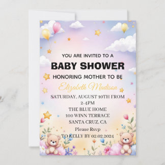 Little Cutie Baby Shower Invitation