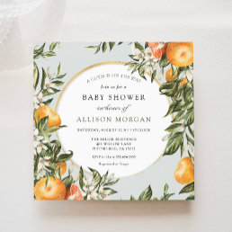 Little Cutie Baby Shower Invitation