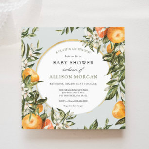 Little Cutie Baby Shower Invitation