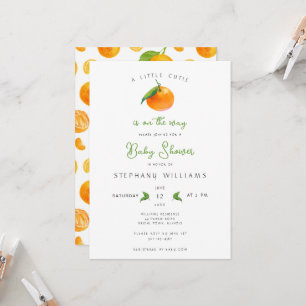 Little Cutie Baby Shower Invitation