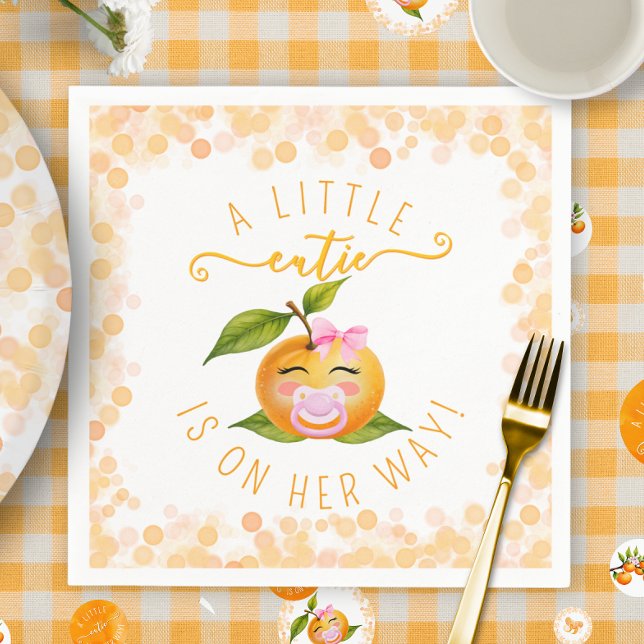 Little Cutie Baby Shower  Napkins (Creator Uploaded)