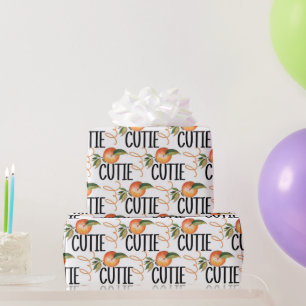 LITTLE CUTIE BABY SHOWER PATTERN WRAPPING PAPER