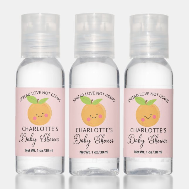 Little Cutie Baby Shower Travel Bottle Set Hand Sanitizer (Set)