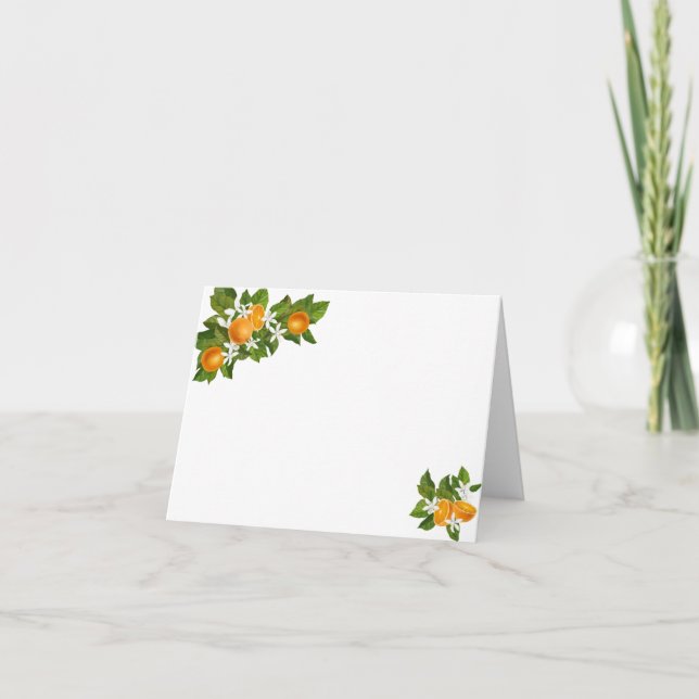 Little cutie baby showerFolded Thank You Card (Front)