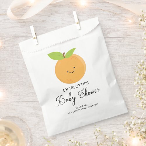 Little Cutie Boys Baby Shower Favor Bag