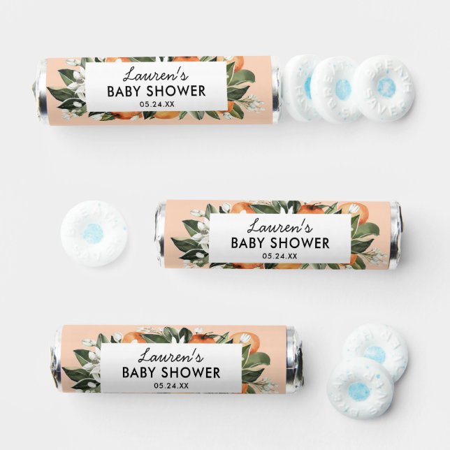 Little Cutie Citrus Baby Shower Favors (Assorted)