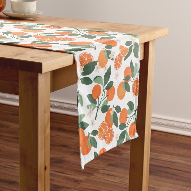 Little Cutie Citrus Baby Shower Table Runner – Cle (In Situ)