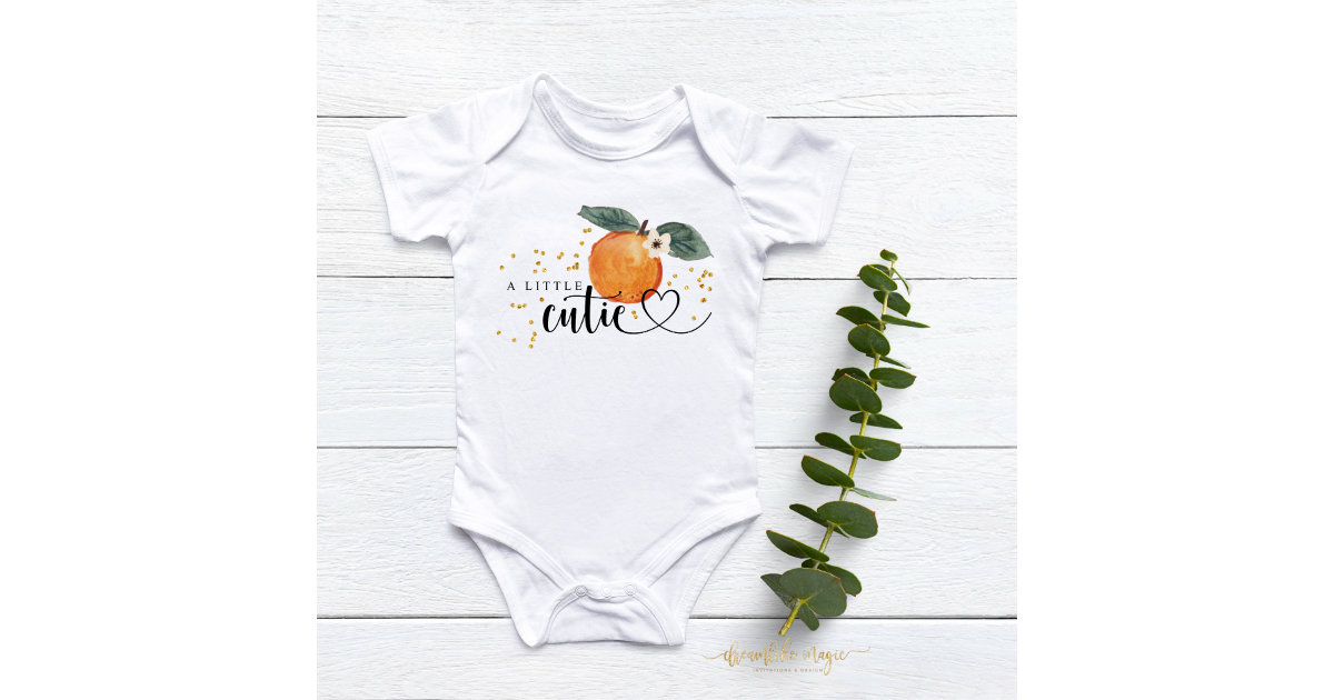 Little Cutie Family T-shirts for Baby Shower or Birthday Party Clementine  Oranges, Cuties Birthday Girl, Little Cutie on the Way 