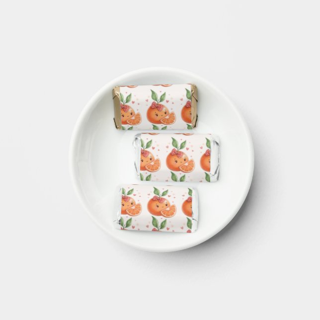  Little Cutie Clementine Citrus Orange Theme Hershey's Miniatures (Plate)