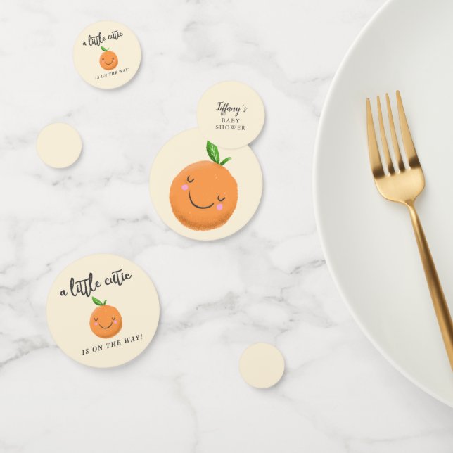 Little Cutie Gender Neutral Baby Shower Confetti (Group)