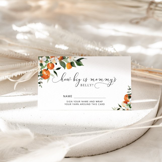 Little cutie how big is mommy's belly enclosure card (Creator Uploaded)