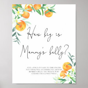 Little cutie how big is mommy's belly game poster