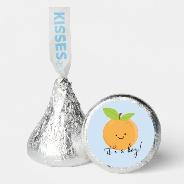 Little Cutie It' a Boy Hershey®'s Kisses® (Front)